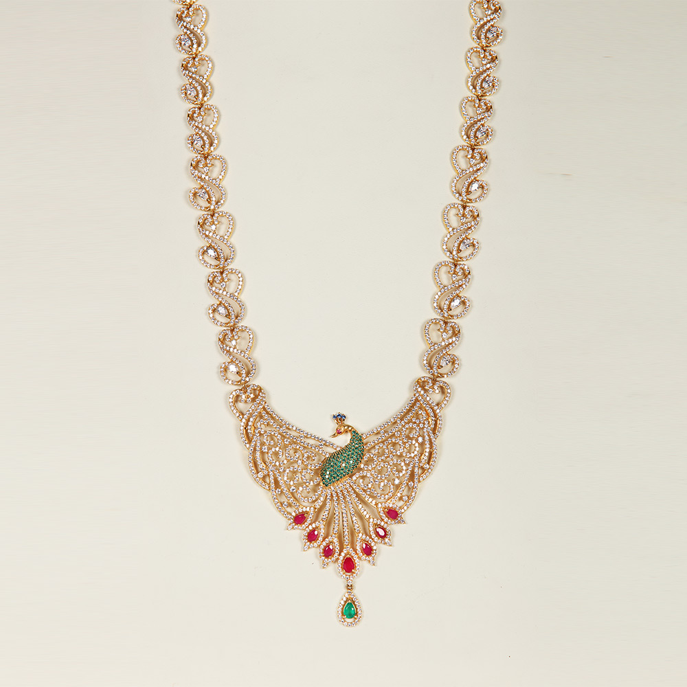 Beautiful Peacock Casting Haram With 
